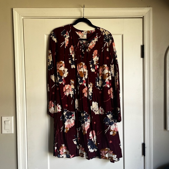 Lace-Up Swing Dress for Women - Picture 3 of 5